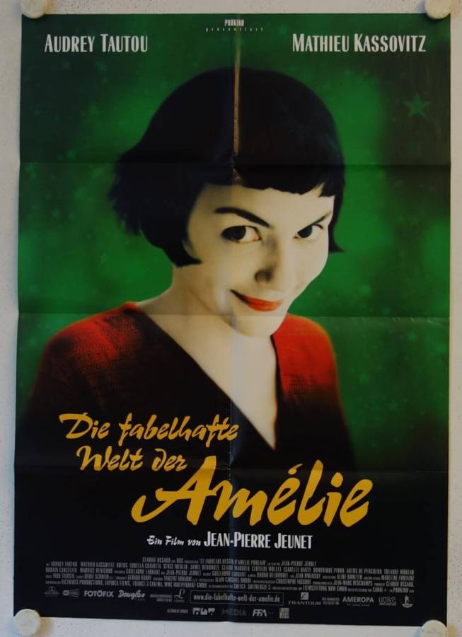 Amelie original release german movie poster